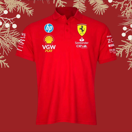 Polera F1 Ferrari 2024 Pique